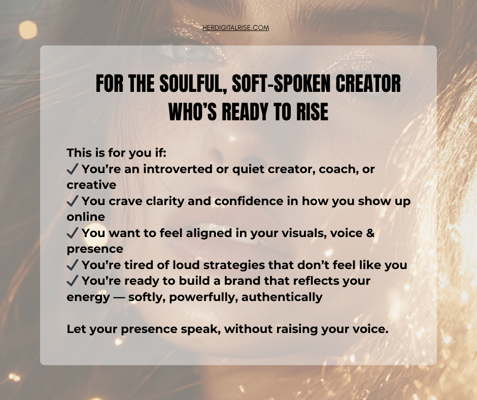 The Quiet Power Method: A Soulful Course for Introverted Women