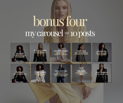 100 DFY Reels + Carousels for Instagram Growth + 4 Bonuses - MRR Digital Storefront