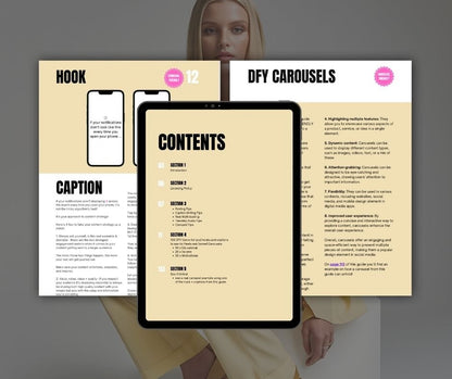 100 DFY Reels + Carousels for Instagram Growth + 4 Bonuses - MRR Digital Storefront