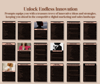 SALES & MARKETING MASTERY 500 + ChatGPT prompts