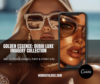 Golden Essence: Dubai Luxe| Imagery Collection