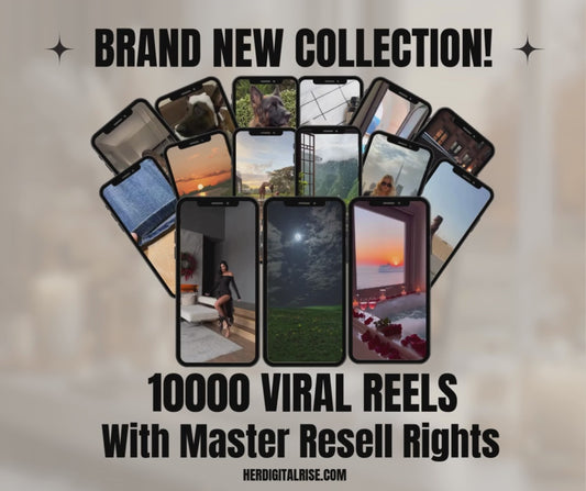 10,000 Viral Reels for Your Socials – Brand New Collection with Master Resell Rights